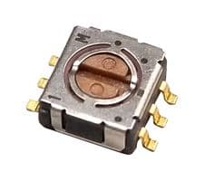 CS-4-14NB. - NIDEC COMPONENTS - CS-4-14NB. - ROTARY SWITCH, SP4T, 0.1A, 5V, SMD