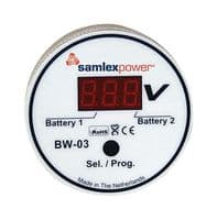 BW-03 - SAMLEX - BW-03 - BATTERY MONITOR, 2X BATTERY DETECTION
