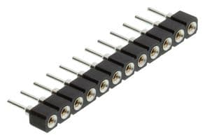 310-47-112-41-001000 - MILL-MAX - 310-47-112-41-001000 - SIP SOCKET, 12POS, 2.54MM, THROUGH HOLE