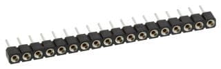 310-47-118-41-001000 - MILL-MAX - 310-47-118-41-001000 - SIP SOCKET, 18POS, 2.54MM, THROUGH HOLE