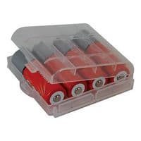 28-11412 - PRO ELEC - 28-11412 - AAA or AA Battery Clear Plastic Storage Case