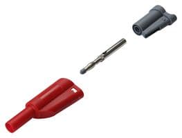 CT2631-S-2 - CAL TEST ELECTRONICS - CT2631-S-2 - 4MM BANANA PLUG, 36A, RED
