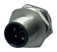 860-LP5-11SR004 - NORCOMP - 860-LP5-11SR004 - SENSOR CONN, M12, 5POS, PLUG, PANEL