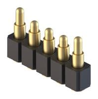812-22-005-30-030101 - MILL-MAX - 812-22-005-30-030101 - SPRING LOADED CONNECTOR, HEADER, 5POS
