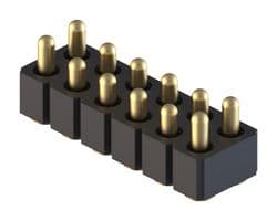 813-22-012-30-022101 - MILL-MAX - 813-22-012-30-022101 - SPRING LOADED CONNECTOR, HEADER, 12POS