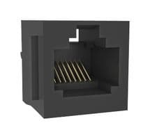 RJE08188001F. - AMPHENOL COMMUNICATIONS SOLUTIONS - RJE08188001F. - MODULAR CONN, 8P8C, CAT5, JACK, TH