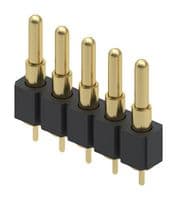 816-22-005-10-005101 - MILL-MAX - 816-22-005-10-005101 - CONNECTOR, HEADER, 5POS, 1ROW, 2.54MM