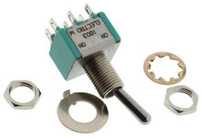 A223S1YZQ - ELECTROSWITCH - A223S1YZQ - SWITCH, TOGGLE, DPDT, 6A, 250V