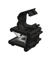 550273 - ESSENTRA COMPONENTS - 550273 - METAL EDGE MOUNTING CLIP/CORRUGATED TUBE