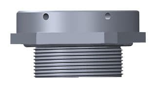 VENT-MS5NBK-O8001 - AMPHENOL LTW - VENT-MS5NBK-O8001 - VENT, M40X1.5, ALUM, IP68/IP69K