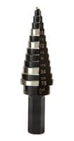 KTSB14 - KLEIN TOOLS - KTSB14 - STEP DRILL BIT, 3/16 -7/8 , 12 HOLE