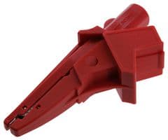 CT2392A-2. - CAL TEST ELECTRONICS - CT2392A-2. - ALLIGATOR CLIP-4MM BANANA JACK, 20A, RED