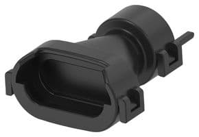 2050832-2 - AMP - TE CONNECTIVITY - 2050832-2 - COVER, 3 POS SENSOR CONN, PA 6.6, BLK