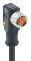 0806 03 L1 001 2M - LUTRONIC - 0806 03 L1 001 2M - SENSOR CORD, M8 R/A RCPT-FREE END, 6.6