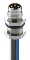 0830 03 T8CW 0,5M - LUTRONIC - 0830 03 T8CW 0,5M - SENSOR CORD, 3P M8 PLUG-FREE END, 19.7"