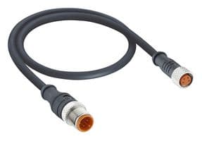1210 0800 03 300 0,6M - LUTRONIC - 1210 0800 03 300 0,6M - SENSOR CORD, 3P M12 PLUG-M8 RCPT, 23.6"