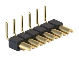 380-10-106-10-003000 - MILL-MAX - 380-10-106-10-003000 - CONNECTOR, HEADER, 6POS, 1ROW, 2.54MM