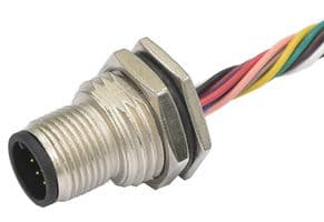 MSAS-17PMMC-SF8B20 - AMPHENOL LTW - MSAS-17PMMC-SF8B20 - SENSOR CORD, M12 PLUG-FREE END, 7.87"