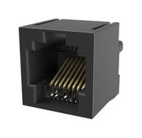 RJE08188041E. - AMPHENOL COMMUNICATIONS SOLUTIONS - RJE08188041E. - MODULAR CONN, 8P8C, RJ45 JACK, CAT3, TH