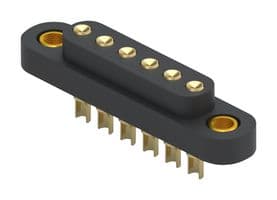 868-10-006-00-012000 - MILL-MAX - 868-10-006-00-012000 - CONNECTOR, HEADER, 6POS, 4MM, SOLDER