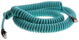 TRD815SZ-CD-4-24F - L-COM - TRD815SZ-CD-4-24F - COIL CORD, RJ45 PLUG-RJ45 PLUG, 24FT