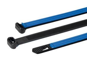 111-50000 - HELLERMANNTYTON - 111-50000 - CABLE TIE, 5.5" LG, NYLON 6.6/TPE, 100LB