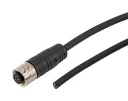 TRG888-P6B-2M - L-COM - TRG888-P6B-2M - SENSOR CORD, 8P M12 RCPT-FREE END, 2M