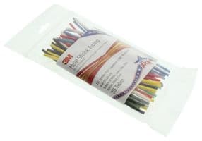 FP-301-3/32-ASSORT. - 3M - FP-301-3/32-ASSORT. - HEAT SHRINK TUBING KIT, PO, 35 PIECES, MULTI COLORS