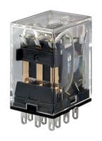 DEL-MY3-AC24 - OMRON - DEL-MY3-AC24 - RELAY, 3PDT, 240VAC, 28VDC, 5A