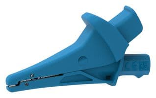 CT4501-6 - CAL TEST ELECTRONICS - CT4501-6 - ALLIGATOR CLIP, BLUE, 20A, 1.2"