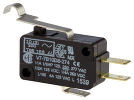 V7-7B10D8-274 - HONEYWELL - V7-7B10D8-274 - MICROSWITCH, LEVER, SPDT, 11A, 250VAC