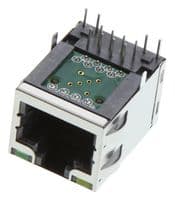 RJE1A1885411. - AMPHENOL COMMUNICATIONS SOLUTIONS - RJE1A1885411. - RJ45 CONNECTOR, JACK, 8P8C, 1 PORT, TH