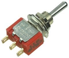 34ASP51B1M1QT - GRAYHILL - 34ASP51B1M1QT - SWITCH, TOGGLE, SPDT, 5A, 250V