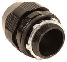 LT150P - ABB - THOMAS & BETTS - LT150P - CONDUIT FITTING, STR, THERMOPLASTIC, BLACK, 38.1MM