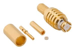 SMP-FS-C19 - AMPHENOL RF - SMP-FS-C19 - SMP STRAIGHT CRIMP PLUG FOR RG-178 AND RG-196 CABLE, 50 OHM