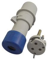 PE3263SV - ILME - PE3263SV - Power Entry Connector, Standard Power Entry, 32 A, Blue, 240 V