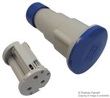 PE3263PV - ILME - PE3263PV - Pin & Sleeve Connector, 32 A, 240 V, Cable Mount, Socket, 2P+E, Blue
