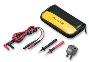 FLUKE TL225-1 - FLUKE - FLUKE TL225-1 - Test Lead Kit, TL224 Test Lead Set, SV225 Voltage Eliminator, TP220 SureGrip Test Probe Set, Case