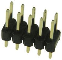 87914-1016 - MOLEX - 87914-1016 - Pin Header, Board-to-Board, Wire-to-Board, 2.54 mm, 2 Rows, 10 Contacts, Through Hole Straight