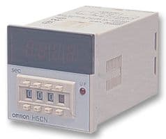 H5CN-XCNM 100-240AC - OMRON INDUSTRIAL AUTOMATION - H5CN-XCNM 100-240AC - Timer, H5CN-XCNM Series, On Delay, 1 s to 99.98 min, 1 Changeover Relay Output, 240 VAC, Plug-In