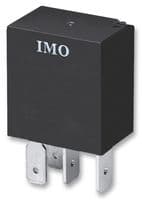 SRZ-1CT-DL-12VDC - IMO PRECISION CONTROLS - SRZ-1CT-DL-12VDC - Automotive Relay, 12 VDC, 20 A, SPDT, Through Hole, Quick Connect, SRZ Series
