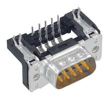 09 65 462 6812 - HARTING - 09 65 462 6812 - D Sub Connector, Right Angle, DB37, Standard, Plug, 37 Contacts, DC, Solder
