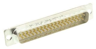 DC37P064HTXLF - AMPHENOL COMMUNICATIONS SOLUTIONS - DC37P064HTXLF - D Sub Connector, DB37, Standard, Plug, FCI D, 37 Contacts, DC, Solder Cup