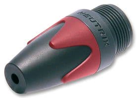 BXX-2-RED - NEUTRIK - BXX-2-RED - Connector Accessory, Bushing, XX Series XLR Cable Connector, POM (Polyoxymethylene) Body