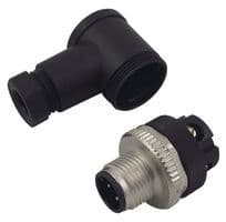 99-0429-24-04 - BINDER - 99-0429-24-04 - Circular Connector, Standard Circular Connector, 763 Series, Right Angle Plug, 4 Contacts