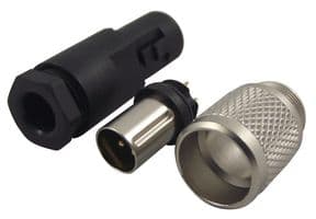 99 0405 00 03 - BINDER - 99 0405 00 03 - Circular Connector, Subminiature Circular Connector, 712 Series, Cable Mount Plug, 3 Contacts