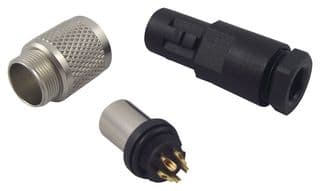 99 0413 00 05 - BINDER - 99 0413 00 05 - Circular Connector, IP67, Subminiature Circular Connector, 712 Series, Cable Mount Plug, 5 Contacts