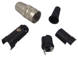 09 0302 00 02 - BINDER - 09 0302 00 02 - Circular Connector, Miniature Circular Connector, 680 Series, Cable Mount Receptacle, 2 Contacts