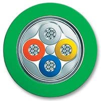 09 45 600 0142 - HARTING - 09 45 600 0142 - Multicore Cable, Ethernet, Unscreened, 4 Core, 22 AWG, 164 ft, 50 m