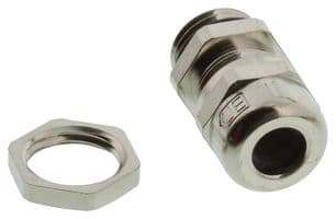 50.007-F - JACOB - 50.007-F - Cable Gland, PG7, 3 mm, 6.5 mm, Brass, Metallic - Nickel Finish, IP68